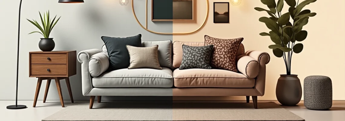 tendencia con estilos de decoración mixtos