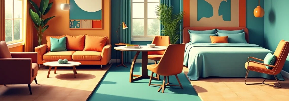 Del estilo de mediados de siglo al art déco