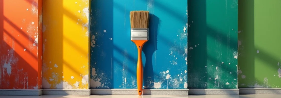 color perfecto para una pared de acento